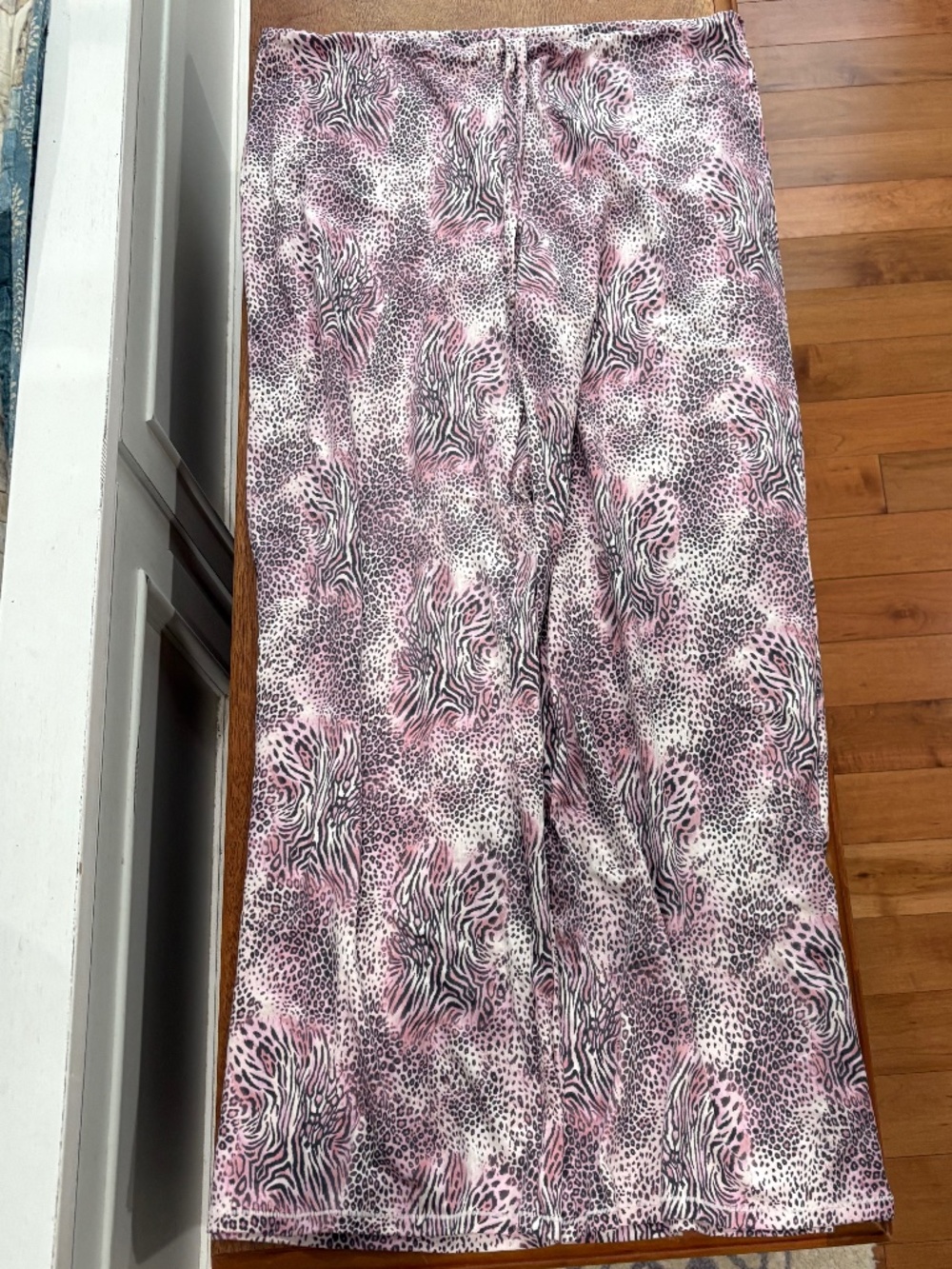 Skims sleep straight leg pant Bloom Multi Animal